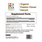 Organic Passion Flower Extract 16 oz