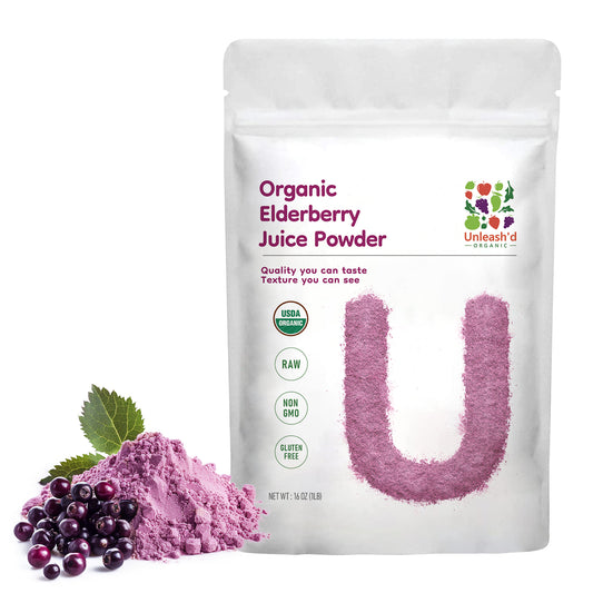 Organic Elderberry Juice Powder 16 oz