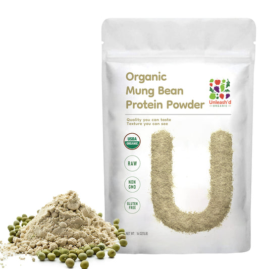 Organic Mung Bean Protein Powder 16 oz